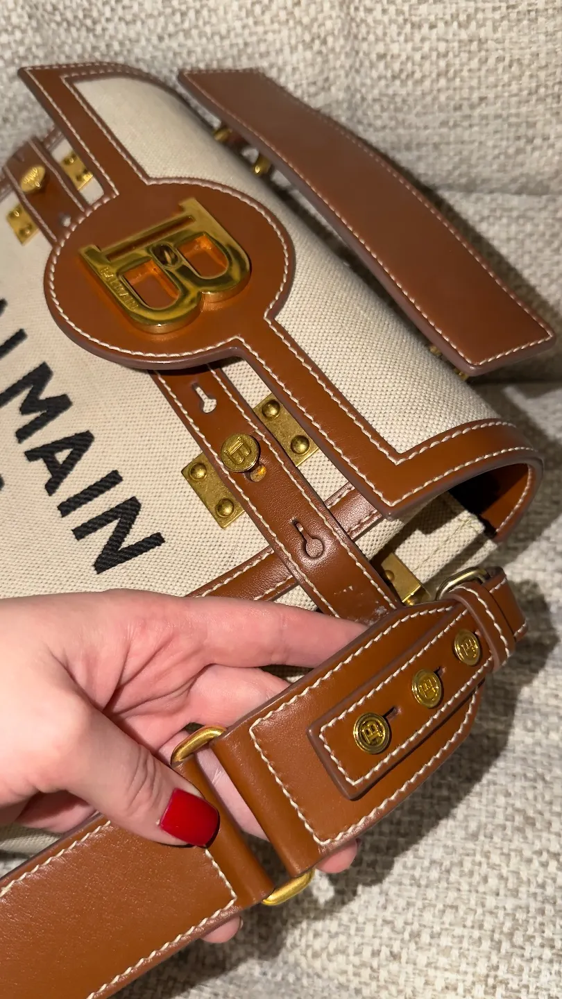 Сумка - Balmain B-Buzz 23 - фото 5