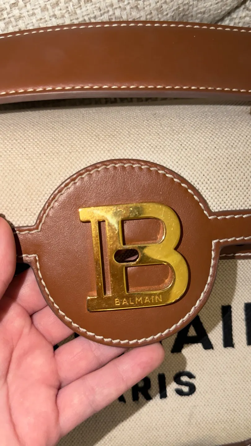 Сумка - Balmain B-Buzz 23 - фото 3