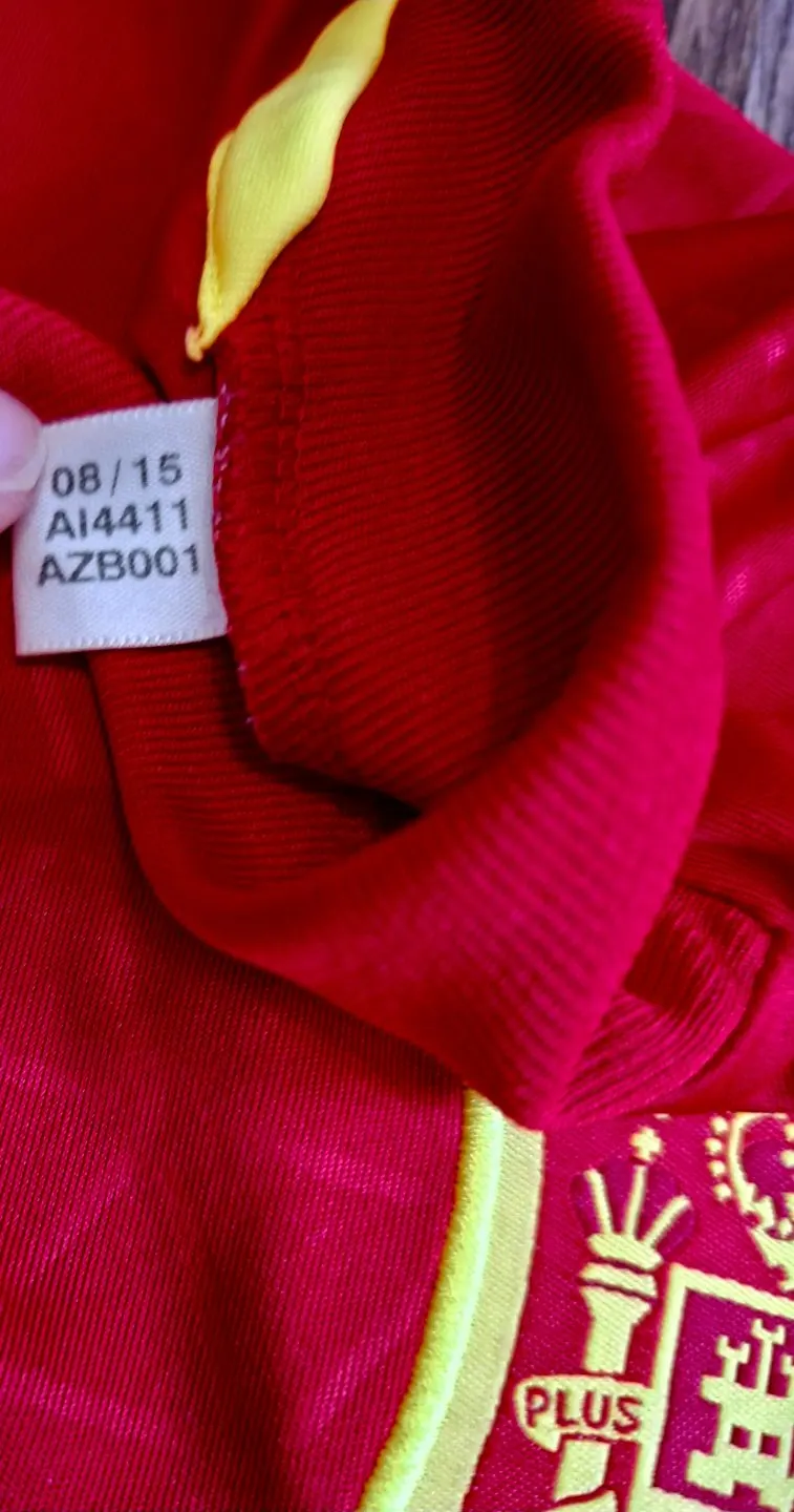 чоловіча унікальна футбольна jersey футболка збірної Іспанії Adidas оригінал - фото 10