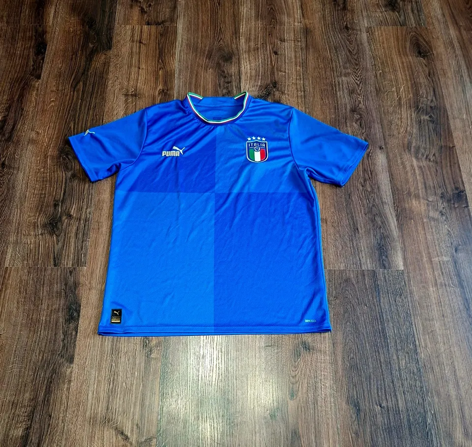 чоловіча унікальна футбольна футболка jersey збірної Італії Puma оригінал