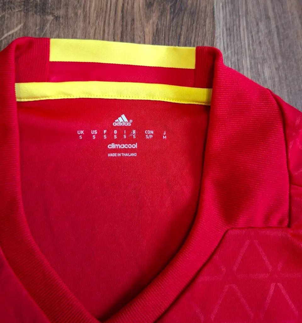 чоловіча унікальна футбольна jersey футболка збірної Іспанії Adidas оригінал - фото 8