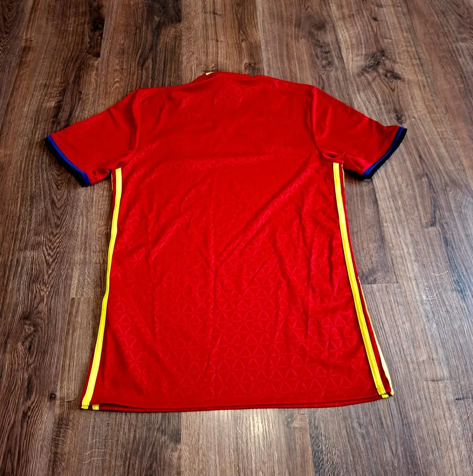 чоловіча унікальна футбольна jersey футболка збірної Іспанії Adidas оригінал - фото 4