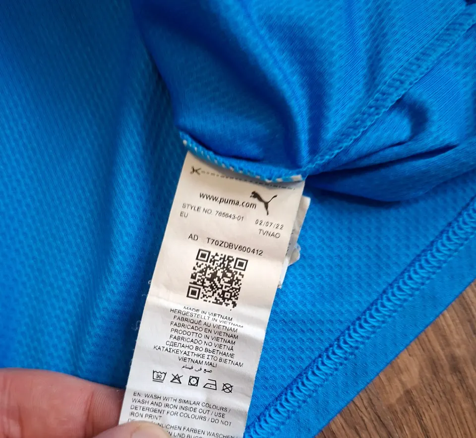 чоловіча унікальна футбольна футболка jersey збірної Італії Puma оригінал - фото 9