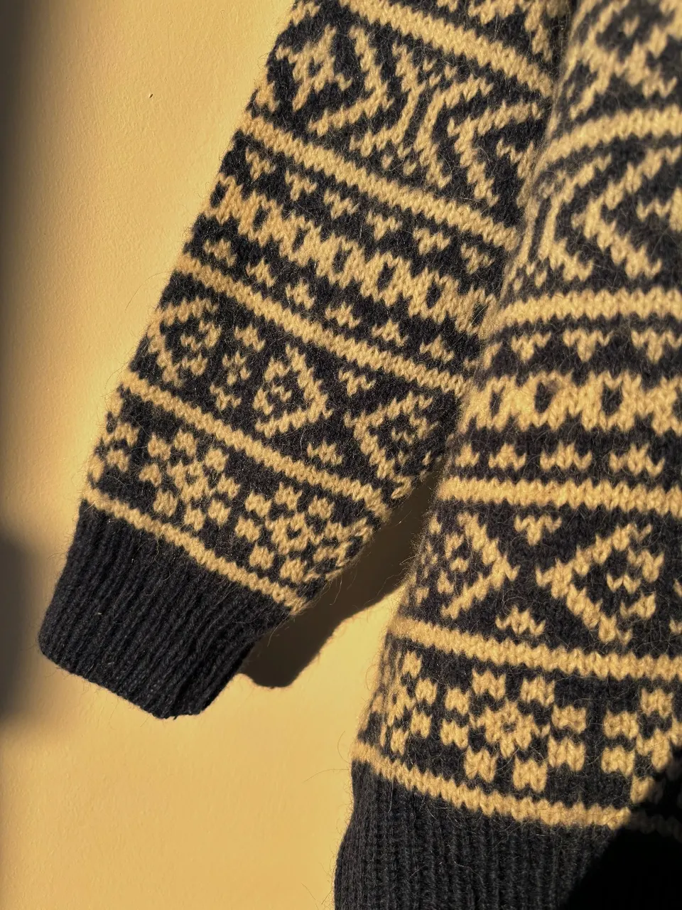 вінтажний вовняний светр XL  Thomas Keeling / скандинавський / fair isle/ fisher - фото 8