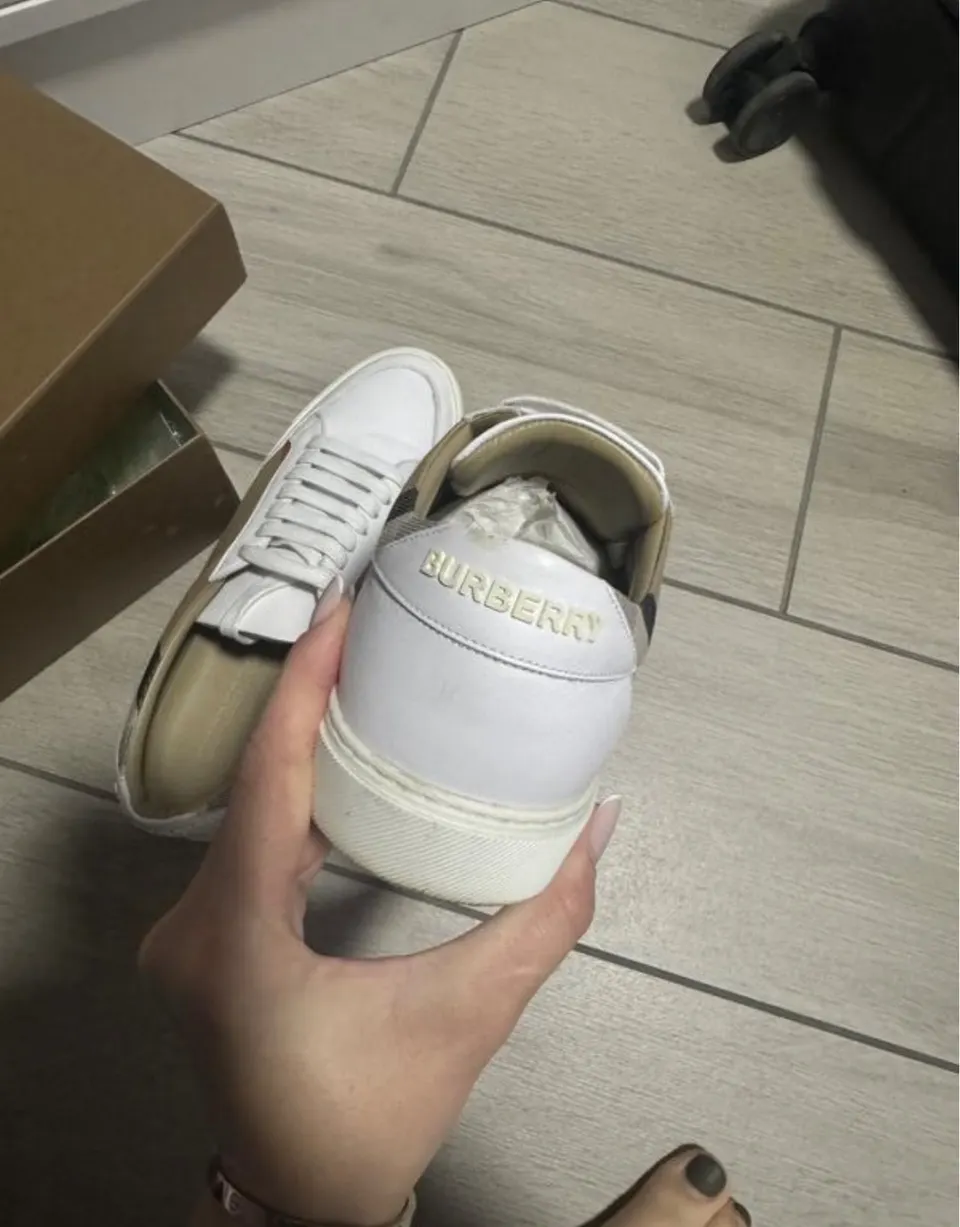 Оригінальні кеди Burberry - фото 4