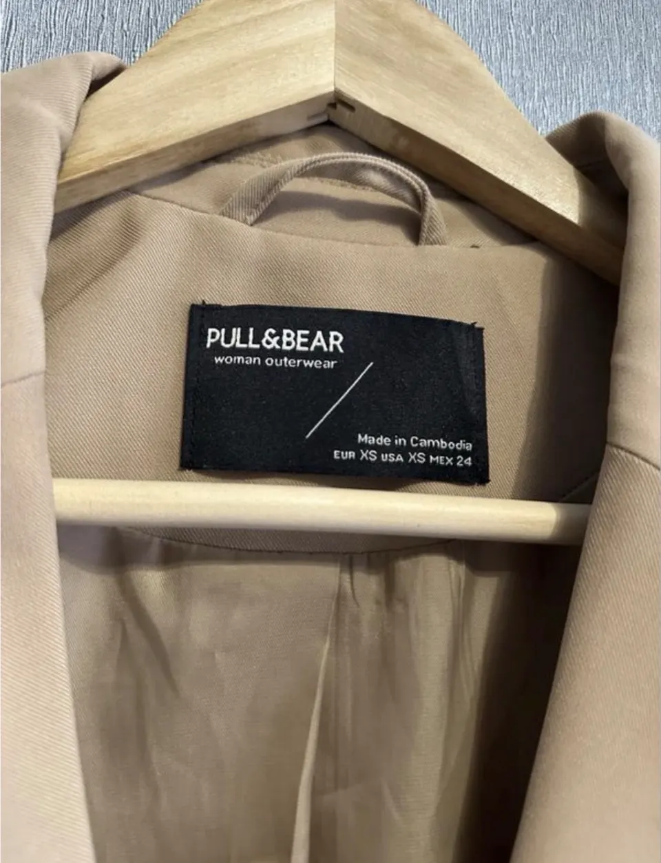 Жіночий бежевий жакет від Pull&Bear Xs - фото 2
