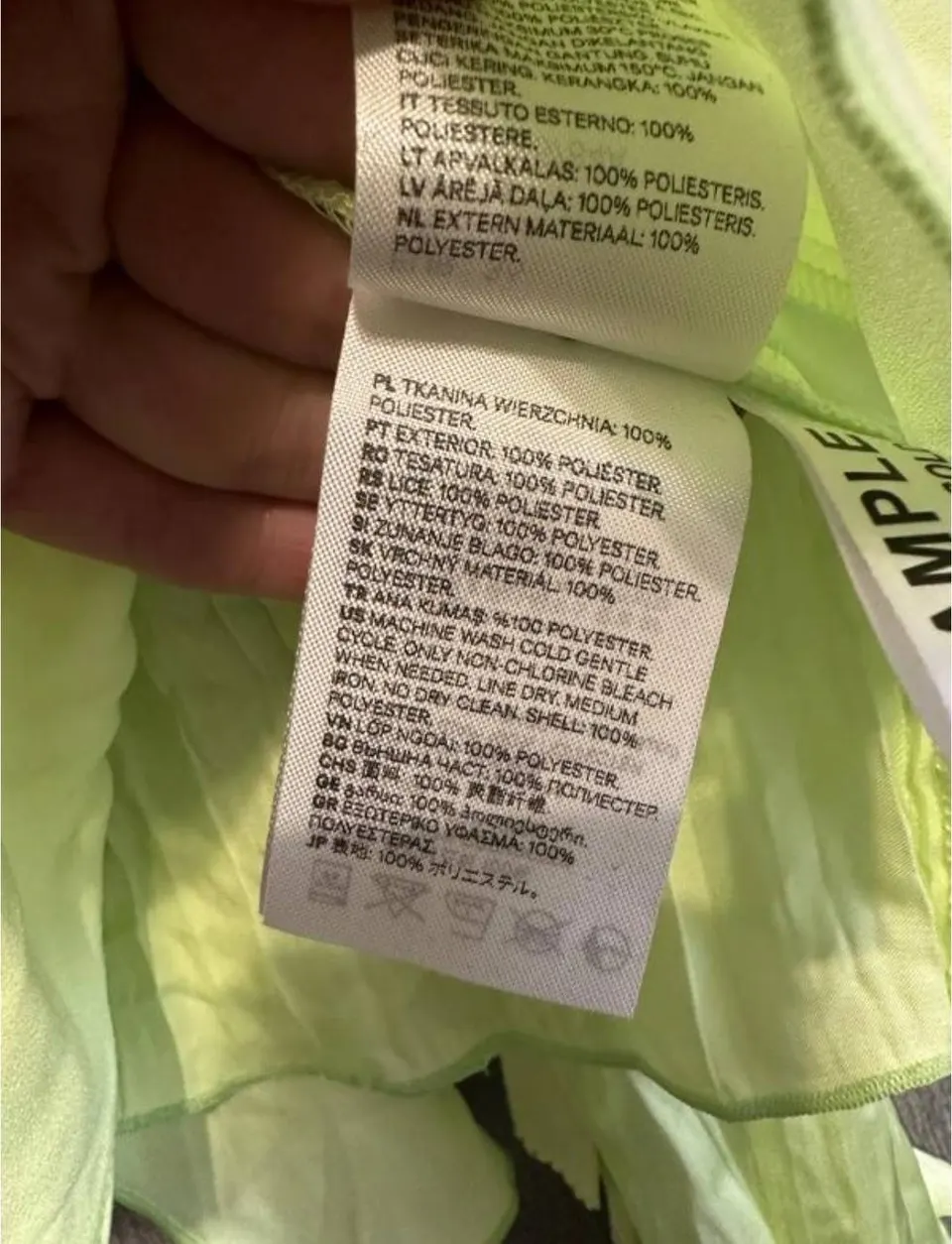 Блуза жіноча h&m studio collection салатова S - фото 7