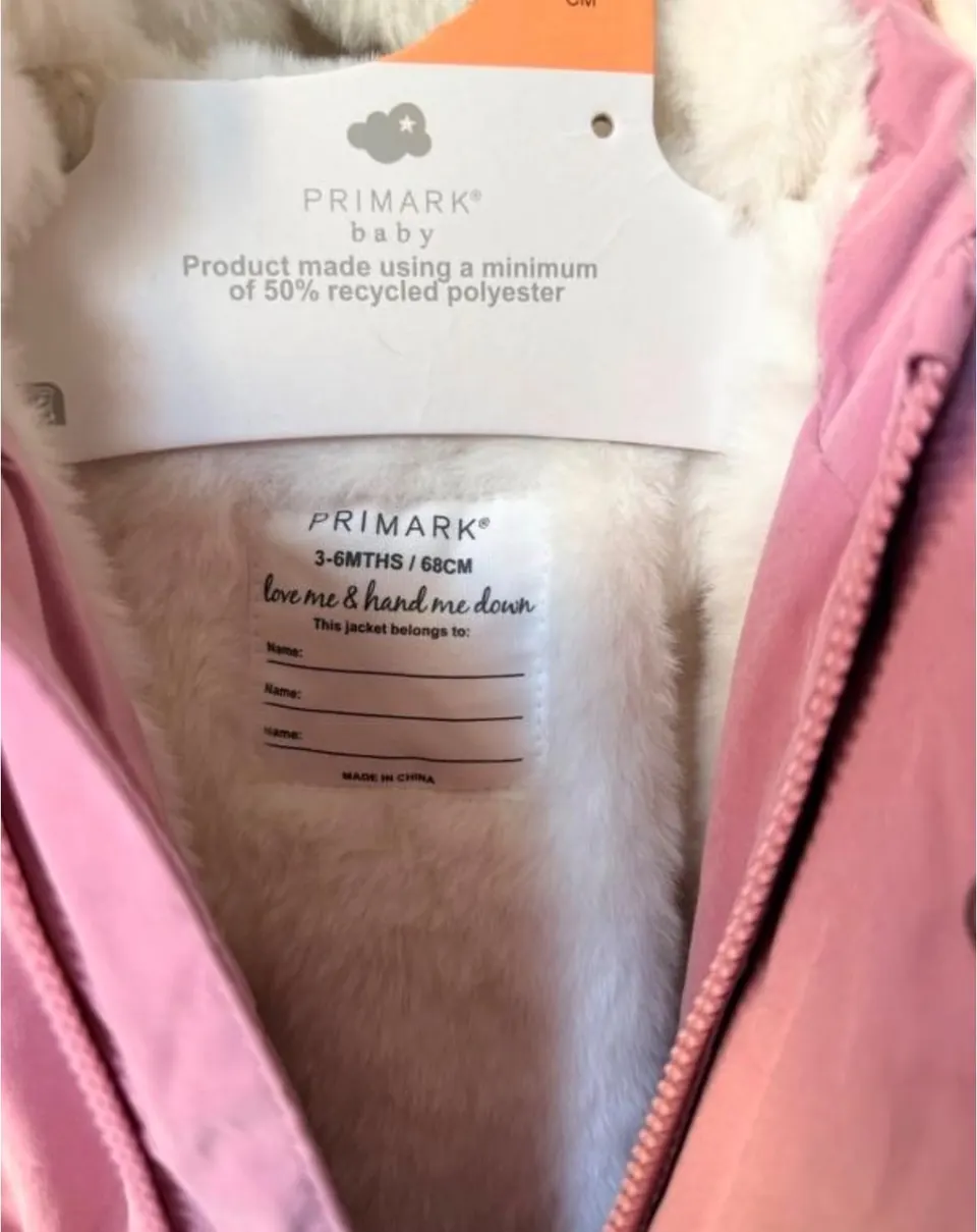 Primark новая курточка для девочки 62/68р - фото 2