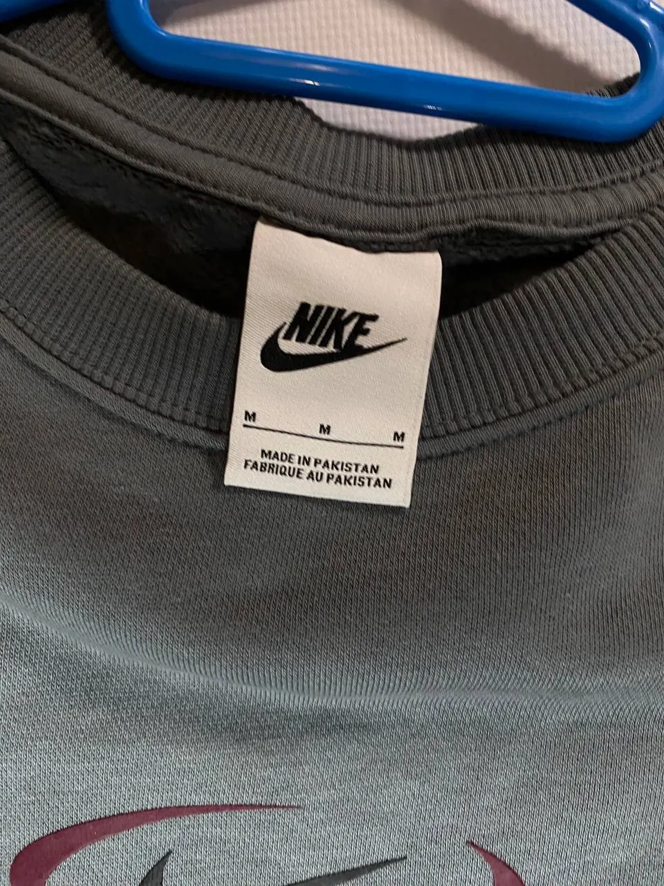 Дуже широкий і теплий  світшот Nike sportswear - фото 4