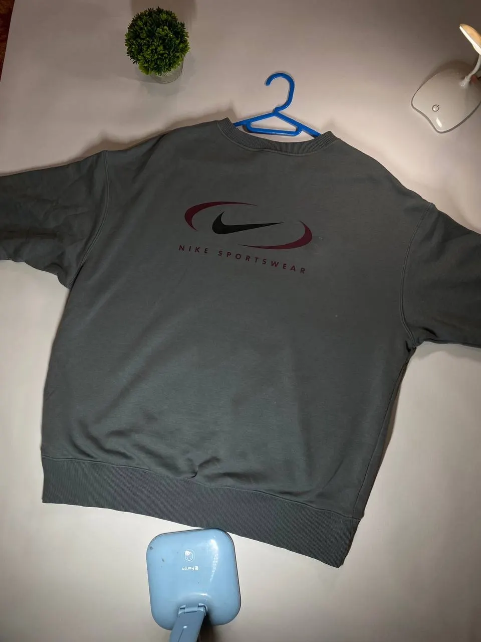 Дуже широкий і теплий  світшот Nike sportswear - фото 2
