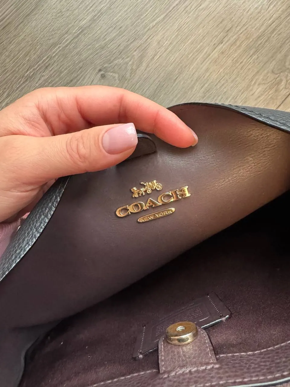 Сумка Coach Mollie Bucket Bag Оригінал  Шкіра , стан 100/10 , - фото 3