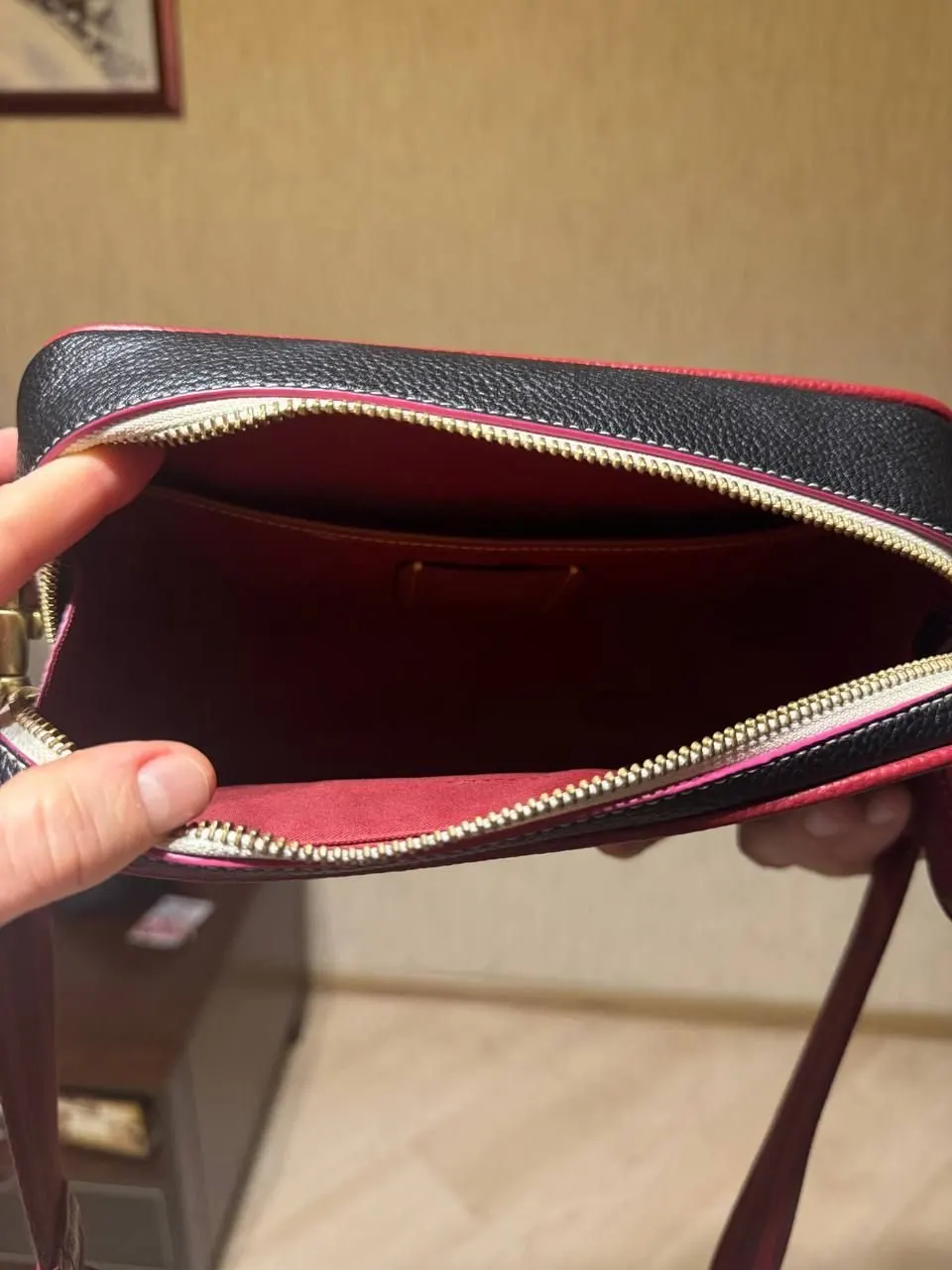 сумка Coach Leatherware Kia Camera Bag сумочка crossbody жіноча шкіряна канва - фото 8