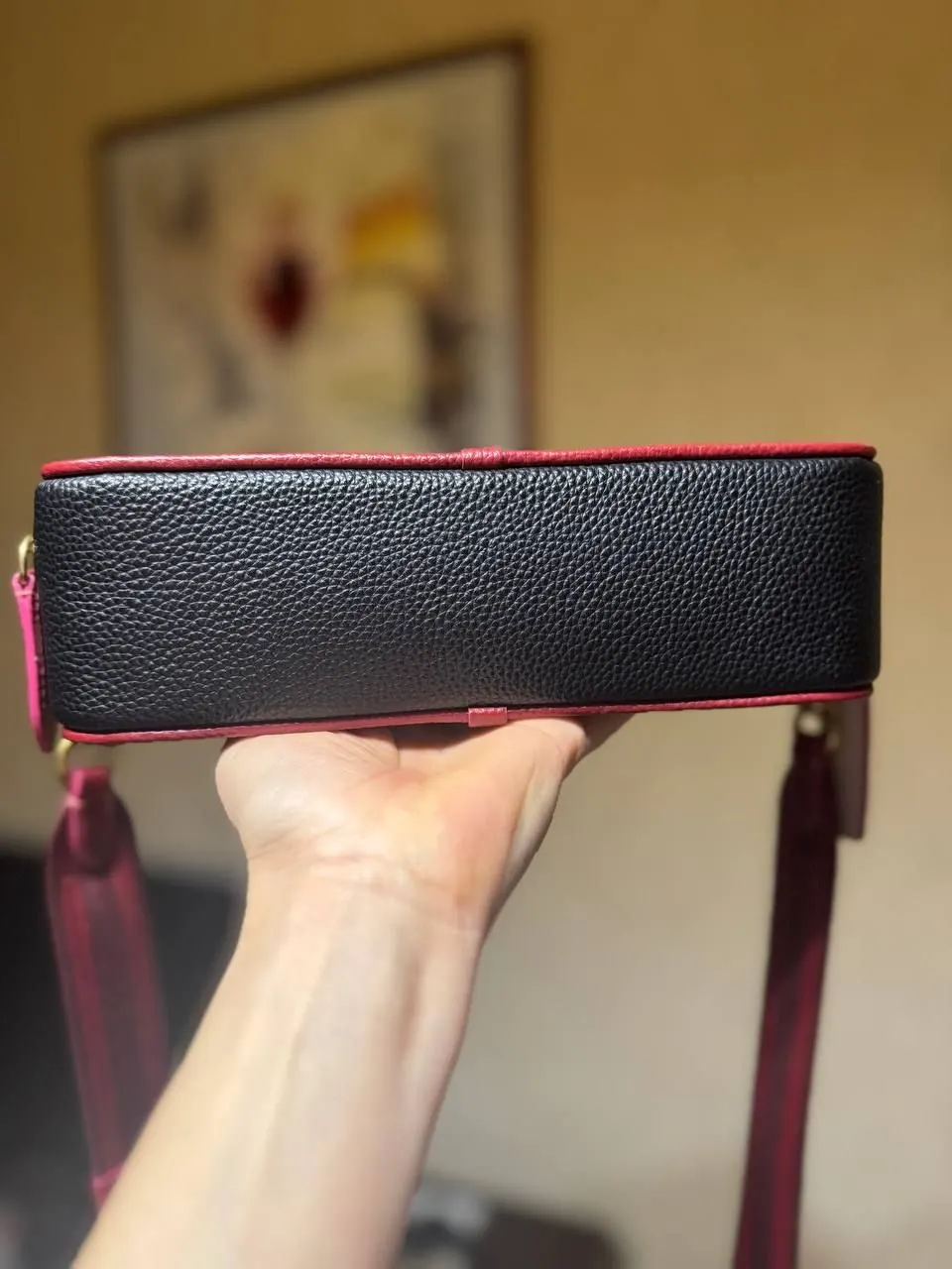 сумка Coach Leatherware Kia Camera Bag сумочка crossbody жіноча шкіряна канва - фото 5